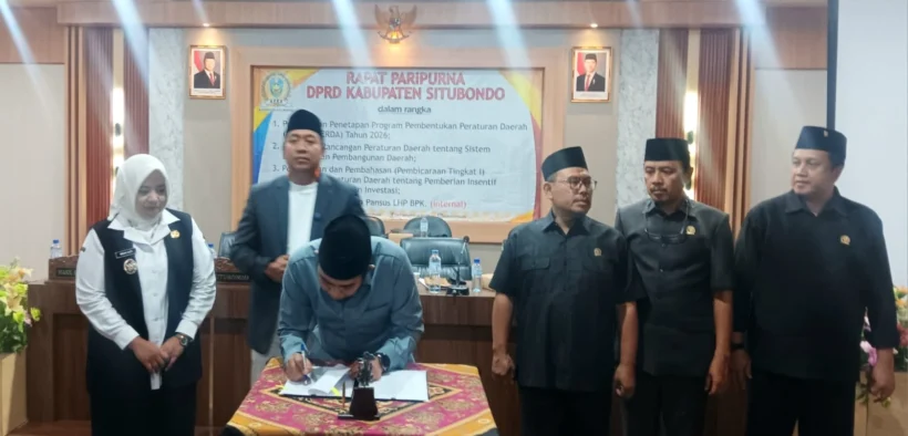 DPRD Situbondo Bahas Raperda Pemberian Insentif dan Propemperda 2026