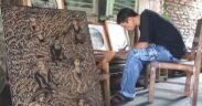 seni sablon cukil kayu