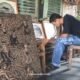 seni sablon cukil kayu