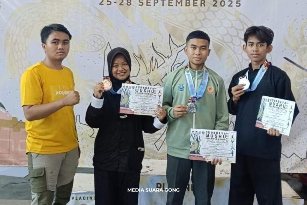 Prestasi Atlet Wushu Probolinggo di Kejurprov Jawa Timur 2025