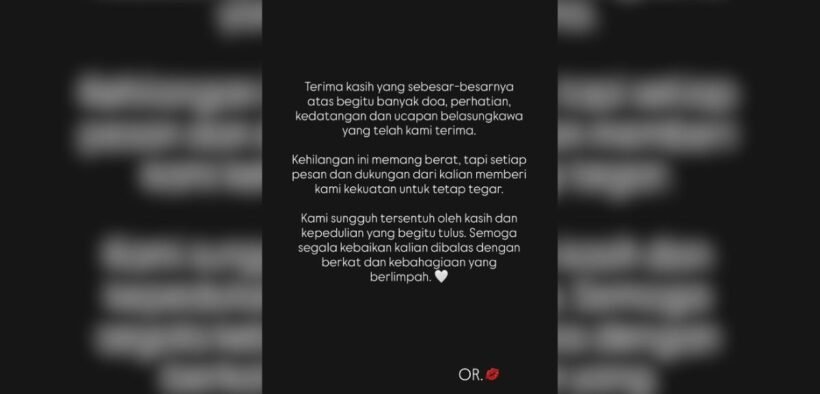 kondisi Olla Ramlan setelah