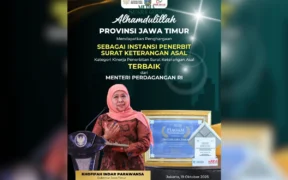 Pemprov Jatim Raih IPSKA Award 2025, Bukti Layanan Ekspor Cepat dan Efisien