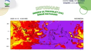 BMKG: Indeks UV di Indonesia Capai Level Ekstrem