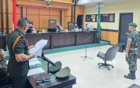 Sidang Kematian Prada Lucky: Komandan Kompi Didakwa Ikut Mencambuk dan Memukuli Korban
