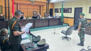 Sidang Kematian Prada Lucky: Komandan Kompi Didakwa