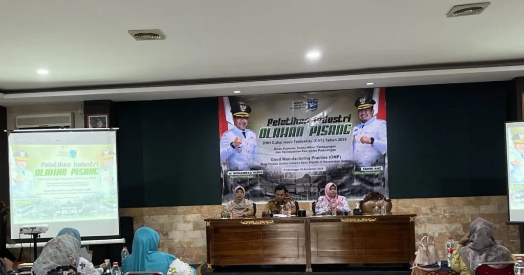 DKUPP Probolinggo Dorong UMKM Perempuan Gading Naik Kelas Lewat Olahan Pisang GMP