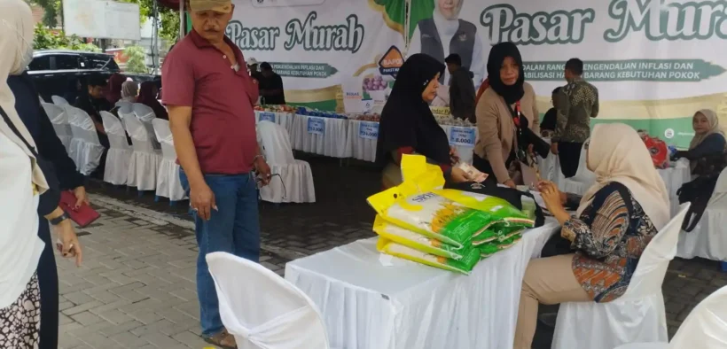 Disperindag Jatim Gelar Pasar Murah di Jombang, Tekan Inflasi dan Jaga Harga Pangan Tetap Stabil