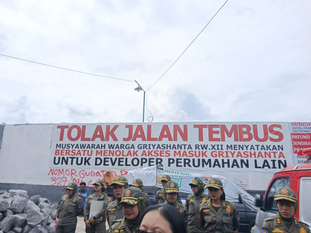 Polemik jalan tembus di kawasan Perumahan Griya Shanta masih terus berlanjut, Pemkot Ambil Langkah Evaluasi dan Tunggu Hasil kajian Hukum
