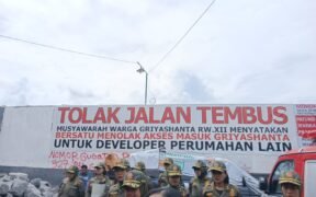 Polemik jalan tembus di kawasan Perumahan Griya Shanta masih terus berlanjut, Pemkot Ambil Langkah Evaluasi dan Tunggu Hasil kajian Hukum