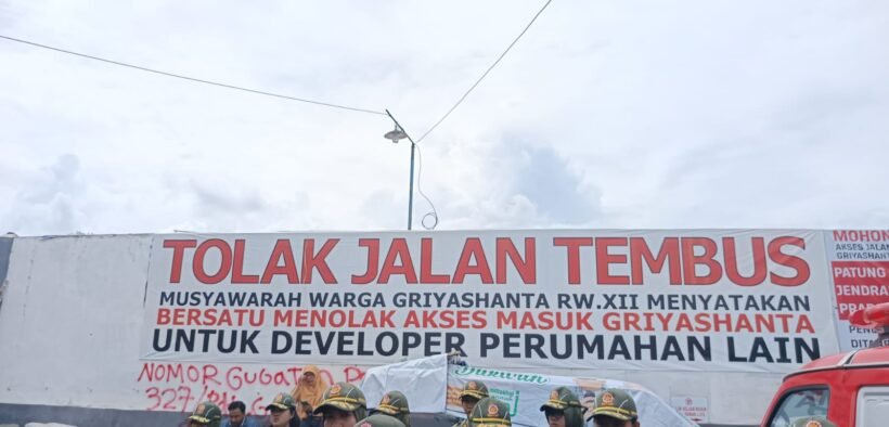 Polemik jalan tembus di kawasan Perumahan Griya Shanta masih terus berlanjut, Pemkot Ambil Langkah Evaluasi dan Tunggu Hasil kajian Hukum