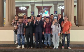 Bupati Abdul Hamid Wahid Ajak Persatuan Wartawan Indonesia (PWI) Bondowoso Sebarkan Semangat Optimisme dan Kreativitas