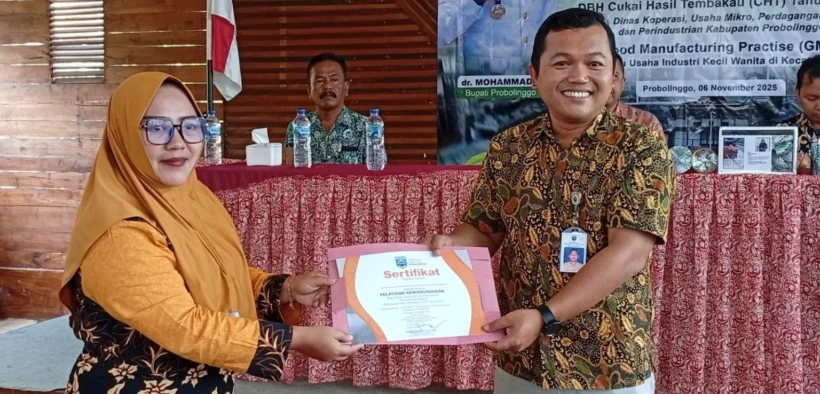 Pemkab Probolinggo Dorong Industri Kerajinan Kerang Naik Kelas Lewat Pelatihan Berbasis GMP