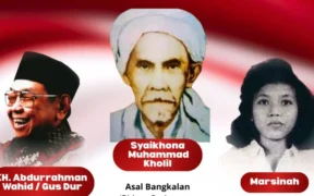 3 Tokoh dari Jawa Timur : KH Abdurrahman Wahid (Gus Dur), Syaikhona Muhammad Kholil Bangkalan, dan Marsinah resmi jadi Pahlawan Nasional.