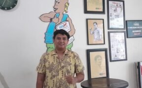 Khalidi Elhaq atau biasa di panggil mas El, sang direktur yang juga dikenal dengan visi visioner dari Marka Productions