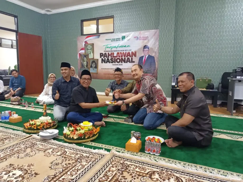 Gus Dur Pendiri PKB Dapat Anugerah Pahlawan Nasional, FPKB Batu Gelar Tasyakuran