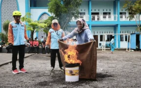 BPBD Jatim gelar pelatihan SPAB di tiga pesantren Kabupaten Malang
