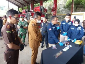 Kota Batu Musnahkan Barang Bukti Narkotika dan Rokok Ilegal