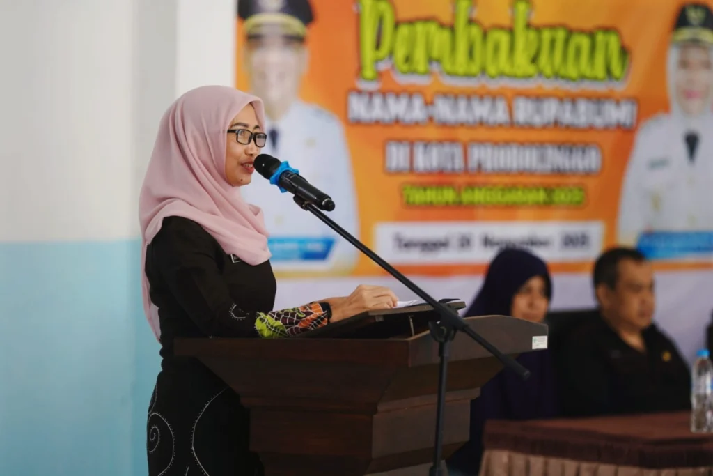 Perkuat data geospasial, Pemerintah Kota Probolinggo Sosialisasi dan Praktek Lapangan Pembakuan Nama-Nama Rupabumi, Rabu (20/11/2025).