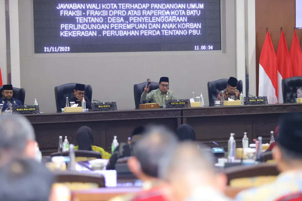 3 Raperda Strategis Jadi Fokus Perbaikan Layanan Dasar Kota Batu