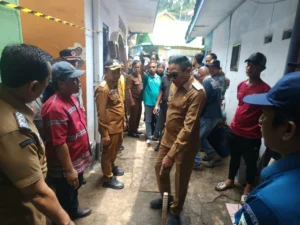 Wali Kota Malang Tinjau Trotoar Jembatan Embong Brantas Ambrol