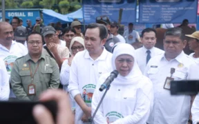 Gerakan Serentak Pelayanan Inseminasi Buatan (IB) 2025 yang dipusatkan di City Forest Jember, Senin (24/11/2025).