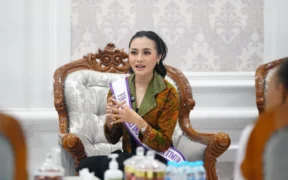 Anindya Rizky Rahmadani, finalis Puteri Indonesia Jawa Timur 2026 yang kini menjadi buah bibir warga Kota Probolinggo