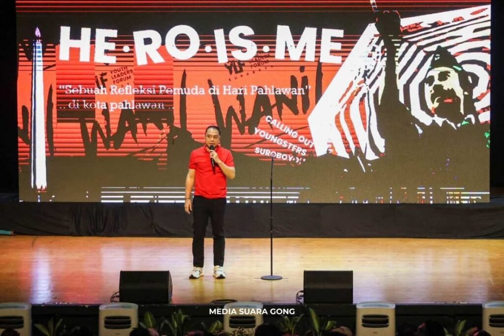 Pemuda Surabaya Gelorakan Semangat Perjuangan Bung Karno