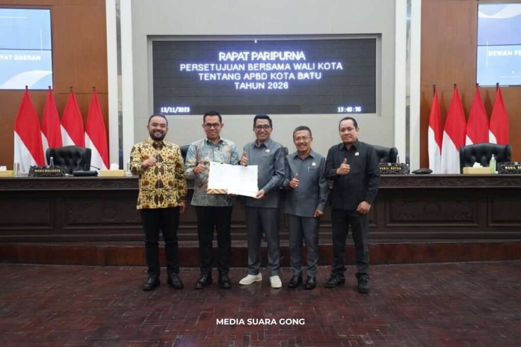 Rapat Paripurna Bahas APBD Kota Batu 2026