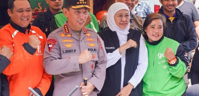 Apel Ojol Kamtibmas Jogo Jatim