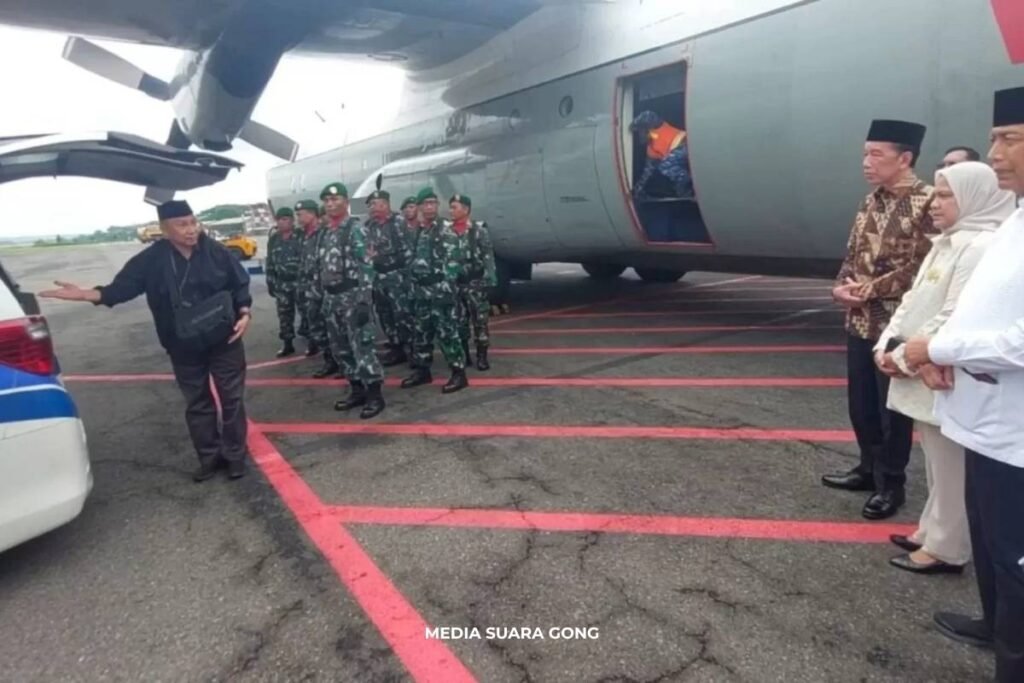 Jokowi jemput jenazah istri Wiranto