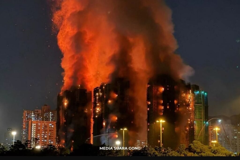 Kebakaran Apartemen Hong Kong Tragedi Besar Malam Itu
