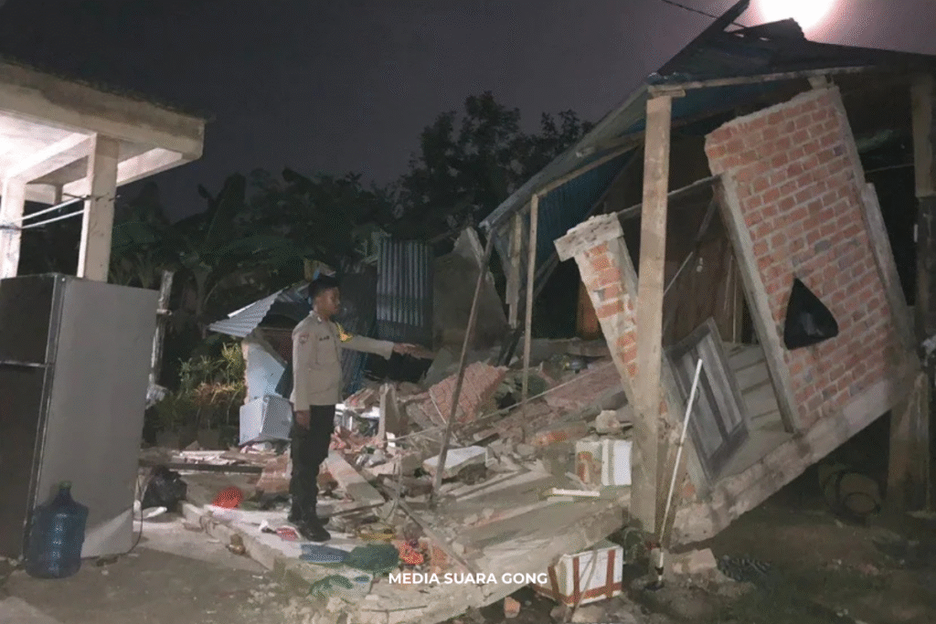 Gempa M4,8 Tarakan Terdampak
