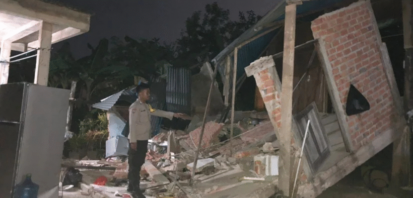 gempa M4,8 Tarakan terdampak