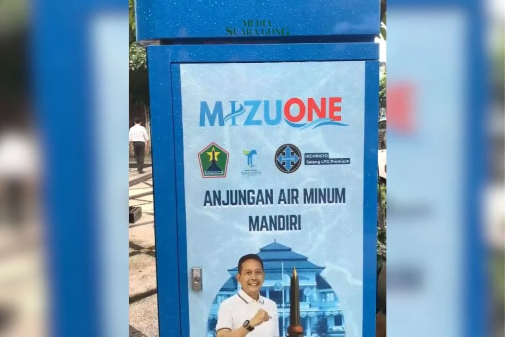 Mizuone membawa inovasi baru air minum isi ulang otomatis dengan teknologi penyaringan sembilan tahap dan sterilisasi ganda, hadir di lima titik Kota Malang.