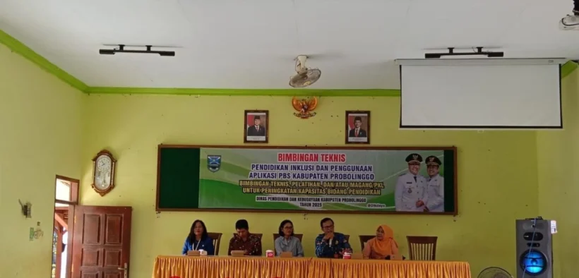 Kabupaten Probolinggo gelaran Workshop Pendidikan Inklusi dan Penggunaan Aplikasi Profil Belajar Siswa (PBS) Senin–Selasa (17–18/11/2025)