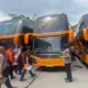 Satlantas Polres Malang mulai memperketat pengawasan terhadap moda transportasi massal, Khususnya bus pariwisata menjelang Nataru