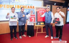 Doa Bersama, Unesa Galang Dana dan Kirim Relawan untuk Bantu Korban Banjir Sumatera