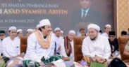 Dua ulama kharismatik, pengasuh pondok pesantren besar, hadir dalam satu majelis bersama Doakan Bandara KASA