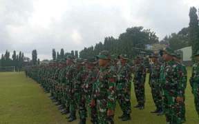 310 Personel Yonzipur 5/ABW Diberangkatkan ke Aceh untuk Operasi Kemanusiaan