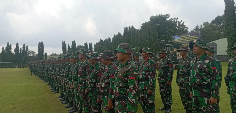 310 Personel Yonzipur 5/ABW Diberangkatkan ke Aceh untuk Operasi Kemanusiaan