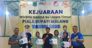 Wushu Kabupaten Probolinggo Raih 4 Medali di Kejurda Sanda