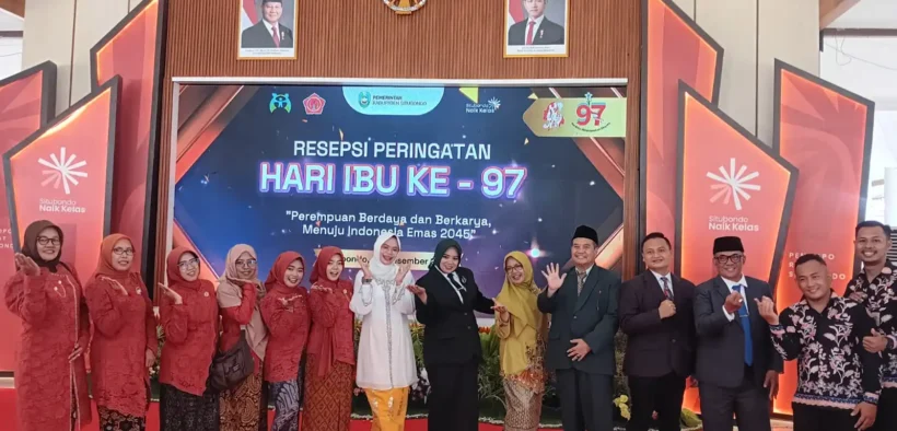DP3APPKB Kabupaten Situbondo bersama Gabungan Organisasi Wanita (GOW) Kabupaten Situbondo menggelar resepsi peringatan Hari Ibu ke-97