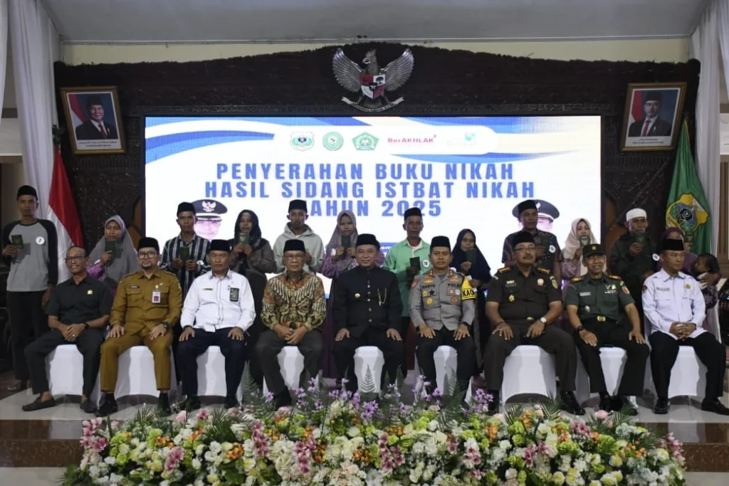 Bupati Hamid Ngunduh Mantu: 179 pangantin Isbat Nikah