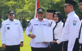 Sebanyak 2.792 tenaga non ASN di Kabupaten Probolinggo resmi menerima SK PPPK Paruh Waktu 2025 dan berstatus ASN.