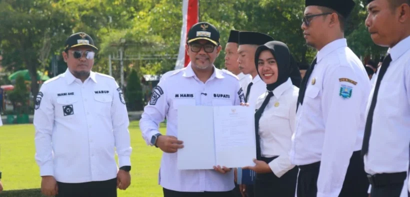 Sebanyak 2.792 tenaga non ASN di Kabupaten Probolinggo resmi menerima SK PPPK Paruh Waktu 2025 dan berstatus ASN.