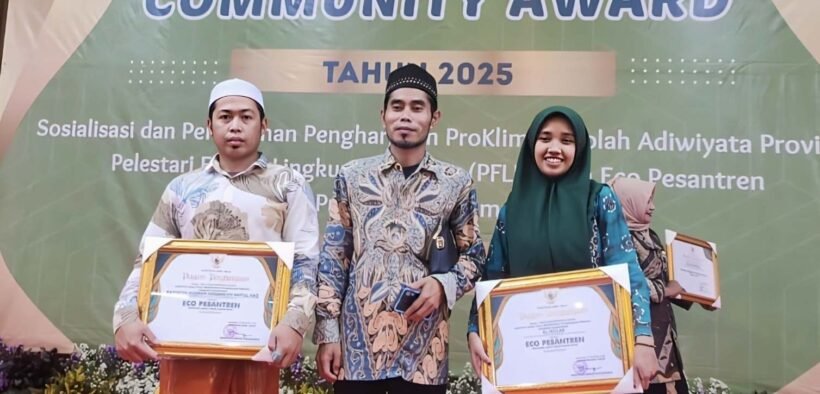 Pondok Pesantren Ra’iyatul Husnan Asrama KH Saiful Haq, Kecamatan Wringin, Kabupaten Bondowoso Sabet Eco Pesantren Jatim