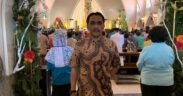 Natal di Gereja Ijen Malang Lancar, Jemaat Antusias dan Lalu Lintas Terkendali