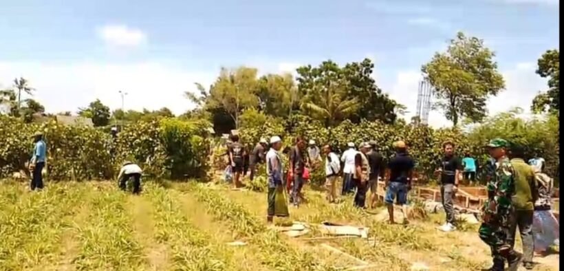 Warga Desa Kepanjen Protes Keras, Tanah Makam Dibangun Kantor KDMP