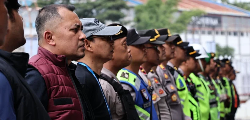Polres Malang menurunkan 552 personel gabungan untuk mengamankan laga antara Arema FC melawan Persita Tangerang.