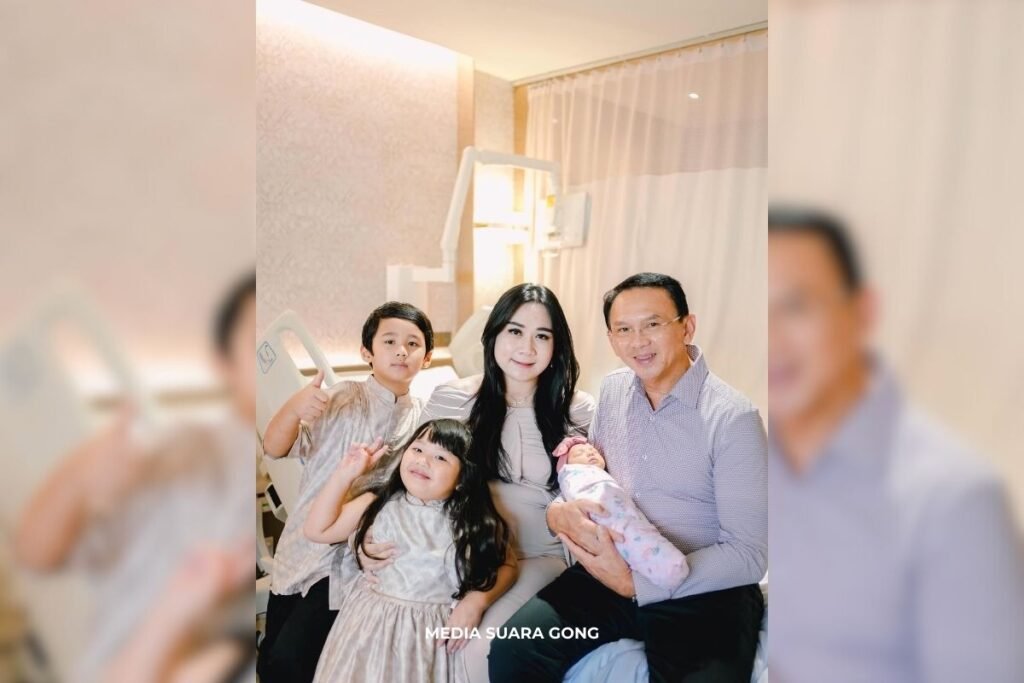 Potret Bahagia Ahok dan Puput Dikaruniai Anak ke 3